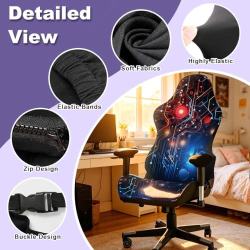 Gaming Chair Covers Only, 3D Printing Soft Fit Scratch Resistant
