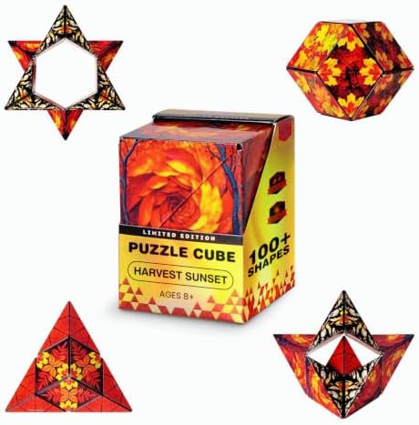 Shashibo DODECA Magnetic Puzzle Cube, Stress Relief Fidget Toy