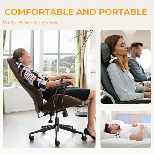 Occipital Release Tool for Neck, Suboccipital Release Tool and Shoulder Trigger Point Massager, Deep Tissue Acupressure Massage Tool for Headache, TMJ and Cervical Tension Relief, Hands-Free Design