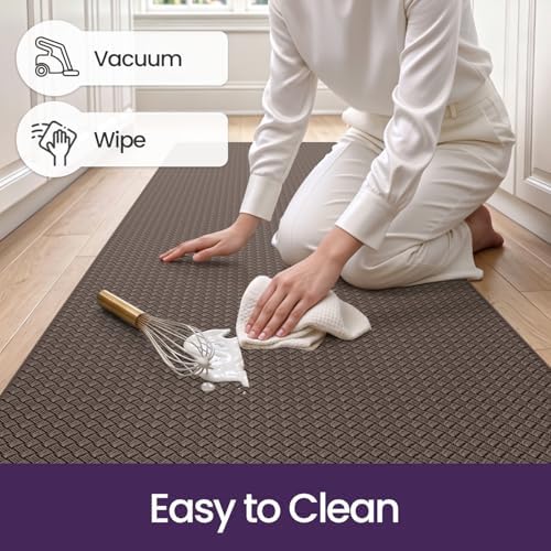 DEXI Kitchen Floor Mats Cushioned Anti Fatigue, 23x59 Non Slip Runner Rug