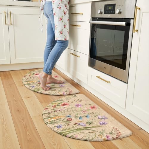 KIMODE Kitchen Mats for Floor Anti Fatigue, Cushioned Kitchen Floor Mats