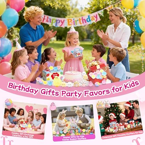 10 Pack Taba Squishy Toys kit with Toy Box-Squeeze Toys Squishy Fun Box