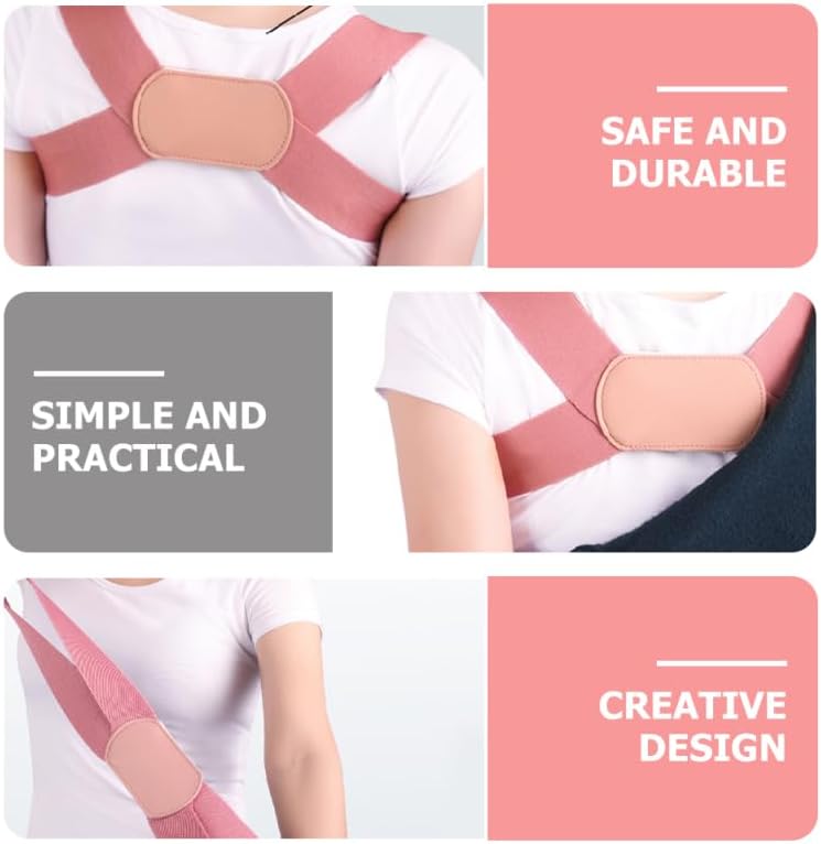 ULTECHNOVO Adjustable Posture Corrector Back Brace Lightweight Breathable Back Strap Correction Belt for Men Women Invisible under Clothes for Home Office Shopping Party Use