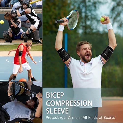 Bicep Tendonitis Brace for Pain Relief, Bicep Compression Sleeve