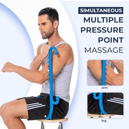 Ranarose Deep Tissue Back & Neck Massager for Body Muscle Pain Relief