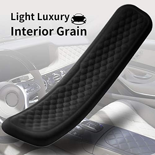 Vaydeer 60%-75% Keyboard Wrist Rest, Memory Foam Hand Rest Support Pad Padded for Office, Computer, Laptop, Mac Typing and Wrist Pain Relief and Repair(14.17inch,Black)