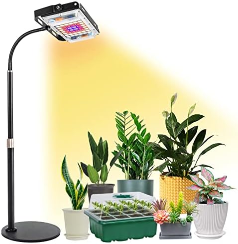 LBW Grow Light for Indoor Plants, Full Spectrum Desk LED Plant Light