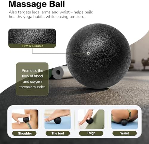 5 in 1 Foam Roller Set for Muscle Recovery & Deep Tissue Massage