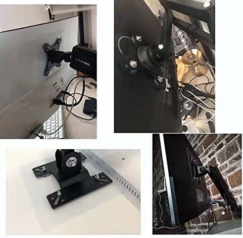 VESA Mount Adapter Bracket Kit Non-VESA Mounting Universal for 75 VESA Monitor Arm Compatible
