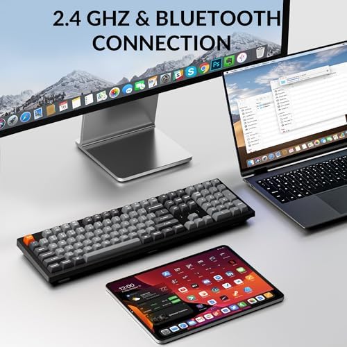 Keychron K10 Max QMK Wireless Custom Mechanical Full-Size Keyboard