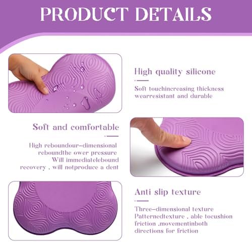 2-4 Pack Yoga Knee Pads, TPE Cushion for Pilates Exercise