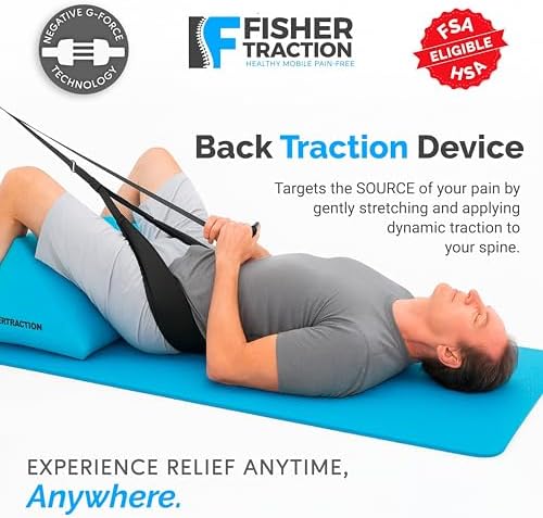 Fisher Traction Patented Lumbar Traction Device (Over 230 lbs)
