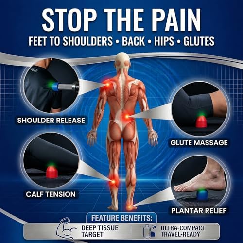 Muscle Trigger Silicone Barbell-Mounted Trigger Point Massage Tool