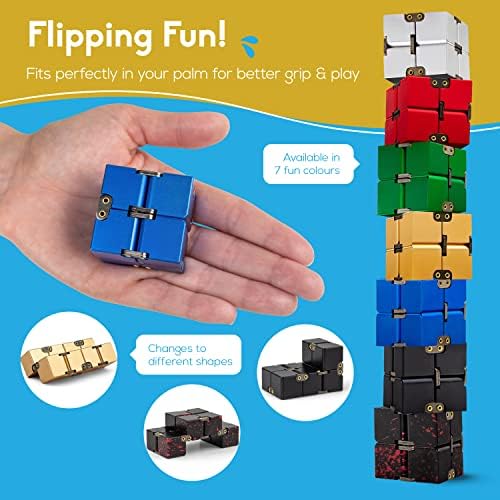 PILPOC theFube Infinity Cube Infinite Magic Cube Relieve Stress and Anxiety