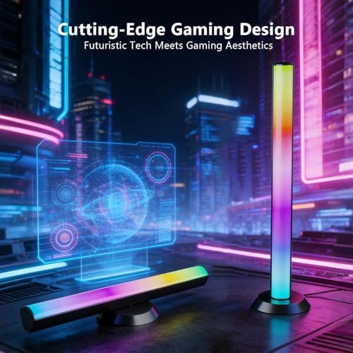TJOY Smart Light Bar, RGB Desk Lights for Gaming, TV Backlight, Music Sync