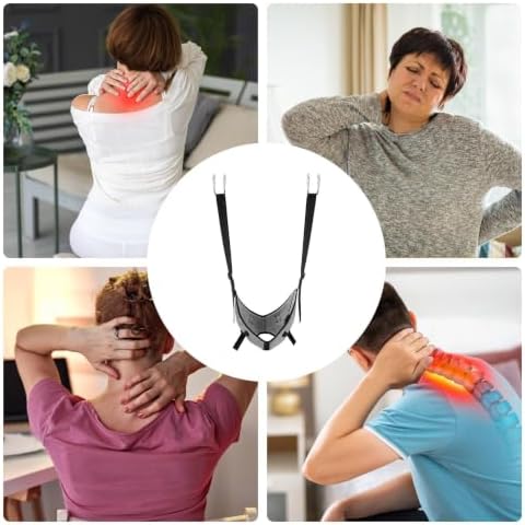 Neck Stretcher Hammock Gentle Portable Adjustable Workout Device Chin Rest