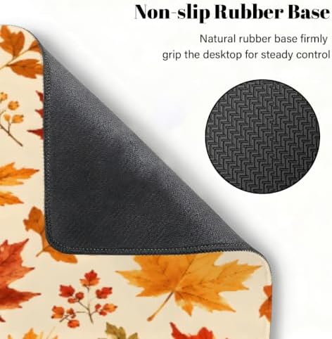 Leaf Fall Large Mouse Pad Non-Slip Rubber Long Gaming Desk Mat
