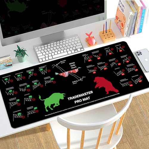 TradeMaster Pro Extra-Large Premium Desk Pad Mat,XL 31.4 x 11.8 in