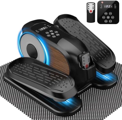 Low Impact Mini Under Desk Elliptical Quiet Electric Leg Exerciser