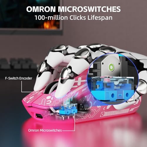 ATTACK SHARK G3 PRO Tri-Mode Wireless Gaming Mouse with RGB Charging Dock