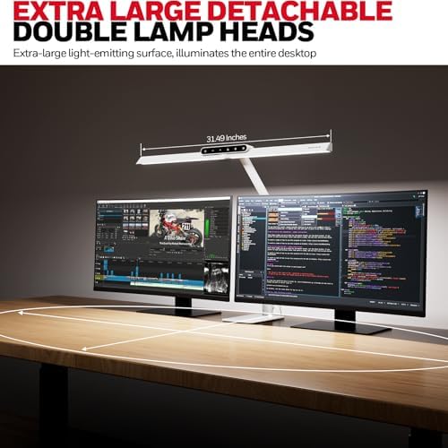 Honeywell HJ1WT 1200LM LED Desk Lamp Dimmable Lamp for Desk