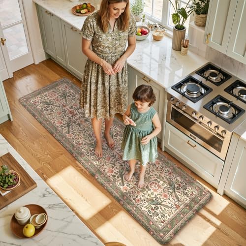 KIMODE Kitchen Mats Anti Fatigue,Cushioned Kitchen Rugs Runner