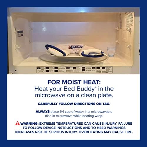 Bed Buddy Neck Warmer Microwave Heating Pad, Heating Pad for Neck & Cramps, Sore Muscles - (Pack of 2)