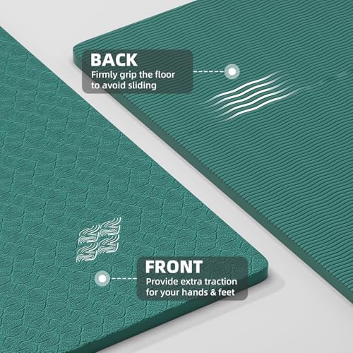ILILI Exercise Mat 72''x25''×0.3''(8MM)