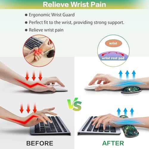 Mouse Pad Anime Mouse Pad with Wrist Rest