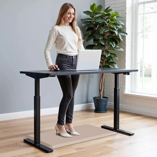 Anti-Fatigue Kitchen Mats for Floor Standing and Comfort Desk Mats 17"x28"