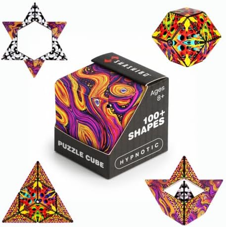 Shashibo DODECA Magnetic Puzzle Cube, Stress Relief Fidget Toy