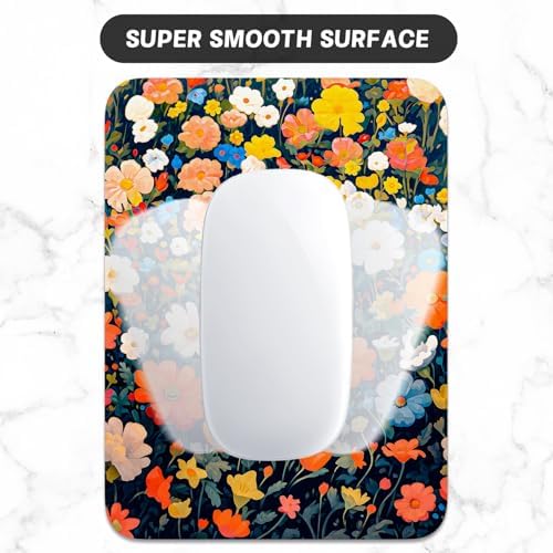 Small Mouse Pad, Mini Mouse Pad 6 x 8 Inch, Thick Rubber Waterproof Mouse Mat, Cute Mousepad for Women Men Wireless Mouse Laptops Home Office, Cute Black Cat