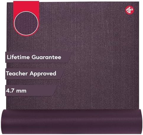 Manduka PROlite Yoga Mat 4.7mm | Lifetime Durability | Hygienic Construction | Teacher Approved