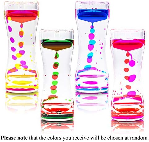 Super Z Outlet Liquid Motion Bubbler for Sensory Play, Fidget Toy, Children Activity, Desk Top, Assorted Colors (1 Piece)