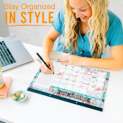 Large Desk Calendar 2027 - Desktop Calendar 2027-2028