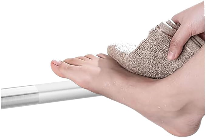 Shower Foot Rest Bar,Corner Foot Rest for Shaving Legs,Wall Mounted Shower Foot Ledge,Made of Stainlss Steel 18/8