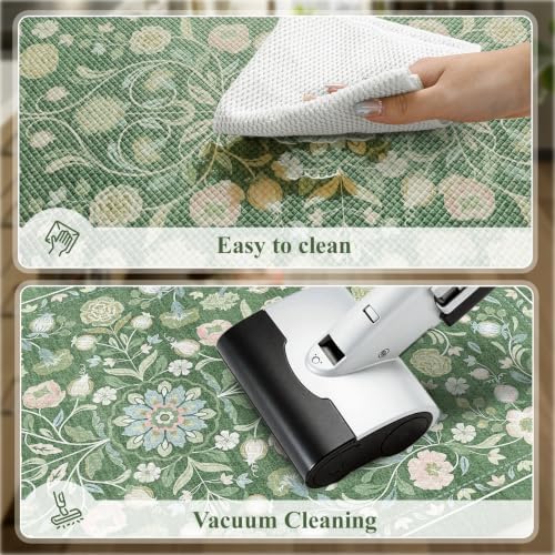 KIMODE Kitchen Floor Mat Anti Fatigue,Kitchen Runner Rug Sets of 2 Non Slip