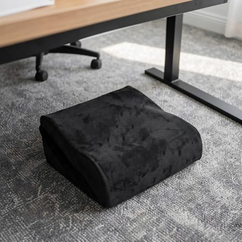 Desk Foot Rest Cushion, Slow Rebound Sponge Footstool