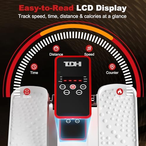 TDH Under Desk Elliptical Machine Leg Exerciser Electric