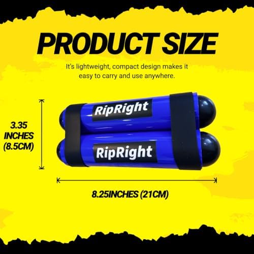 Premium RipStick Pillz, Workout Equipment for Joint Rehab, Shoulder Strength, Resistance Training, and Muscle Building, with 6 Adjustable Resistance Bands