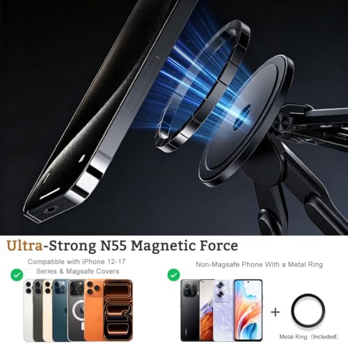 4-in-1 Portable Laptop Stand, Magnetic Tablet Phone Holder Mount