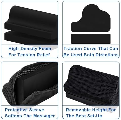 StrongTek Cervical Neck Wedge, Firm Foam Support Block, Contoured Design