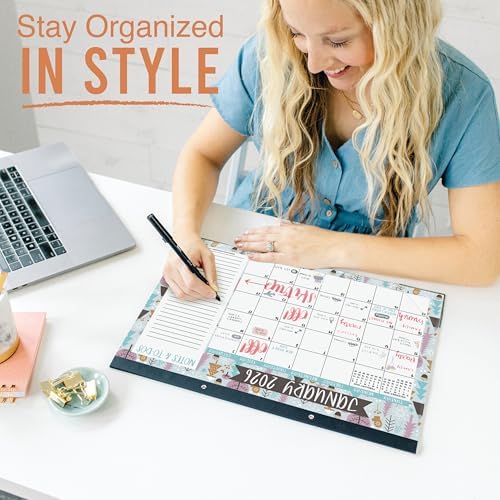 Large Desk Calendar 2026 - Desktop Calendar 2026-2027