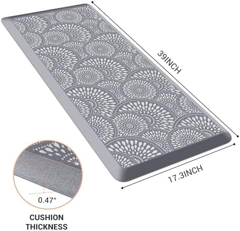Mattitude Kitchen Mat, Waterproof Non-Slip Standing Mats and Rugs