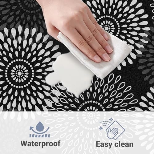 Kitchen Mat Water-Resistant Kitchen Rugs Cushioned Anti-Fatigue Floor Mat