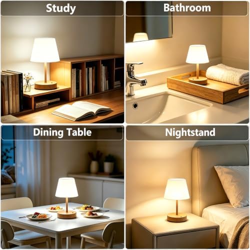 Rechargeable Table Lamp, Portable Shower Lamp