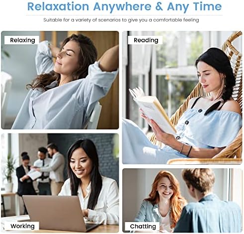 Microwave Heating Pad 8 * 12" Microwave Bean Bag Heating Pad for Neck and Shoulders, Moist Heat Pack Pillow Warm Compress for Knee, Muscles, Joints, Abdomen - Light Blue