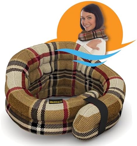 SunnyBay Microwave Heating Pad, Neck and Shoulder Wrap, 26 Inch London