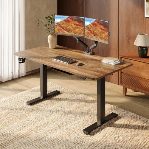 SANODESK 63x32'' Large Height Adjustable Ergonomic Electric Standing Desk