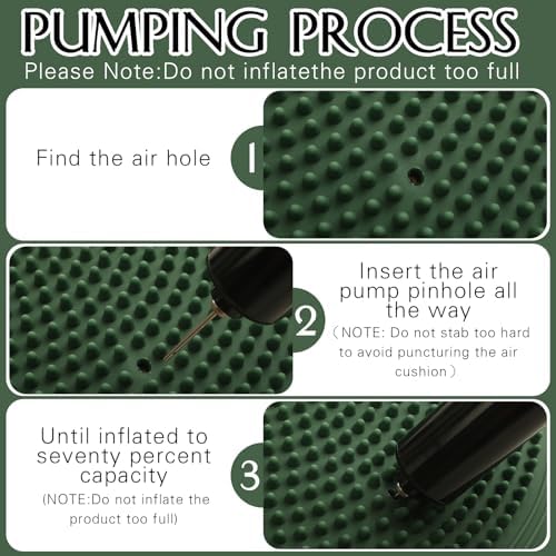 Libima 4 Pcs Wiggle Seat Inflated Wobble Cushion for Kids